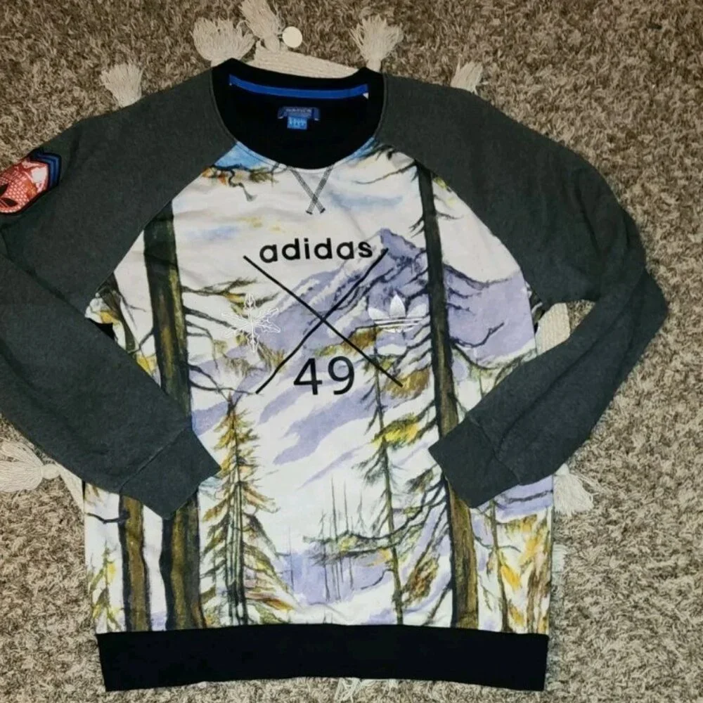 Adidas X Ski Adidas 49 Team Original Sweatshirt Sz XL Collectors Sports